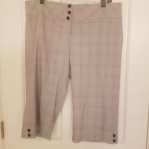 Plaid dress walking shorts